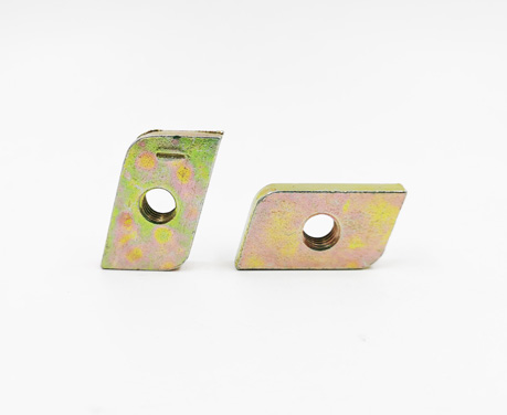 Yellow Zinc Plated Square Nut
