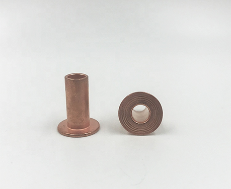 Hollow Rivet Copper plated